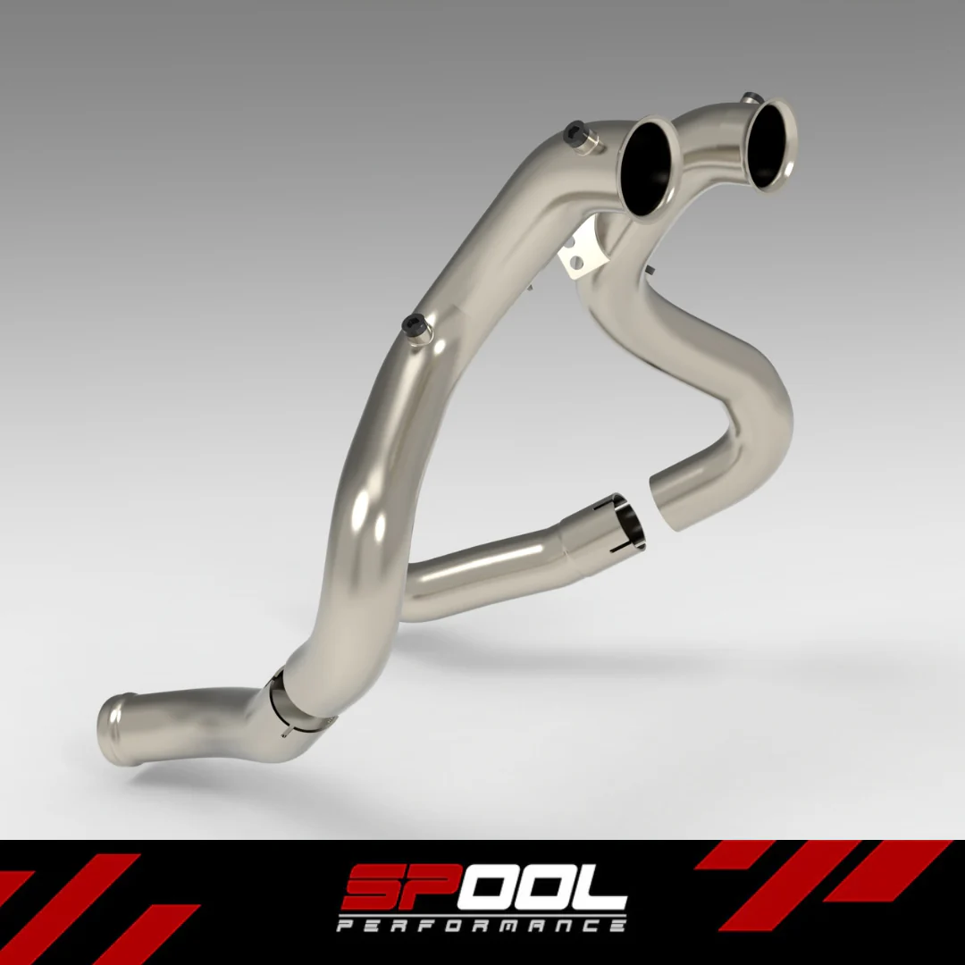 Spool AMG M177 C63 Downpipes [Upgraded Race Downpipes] - Image 3