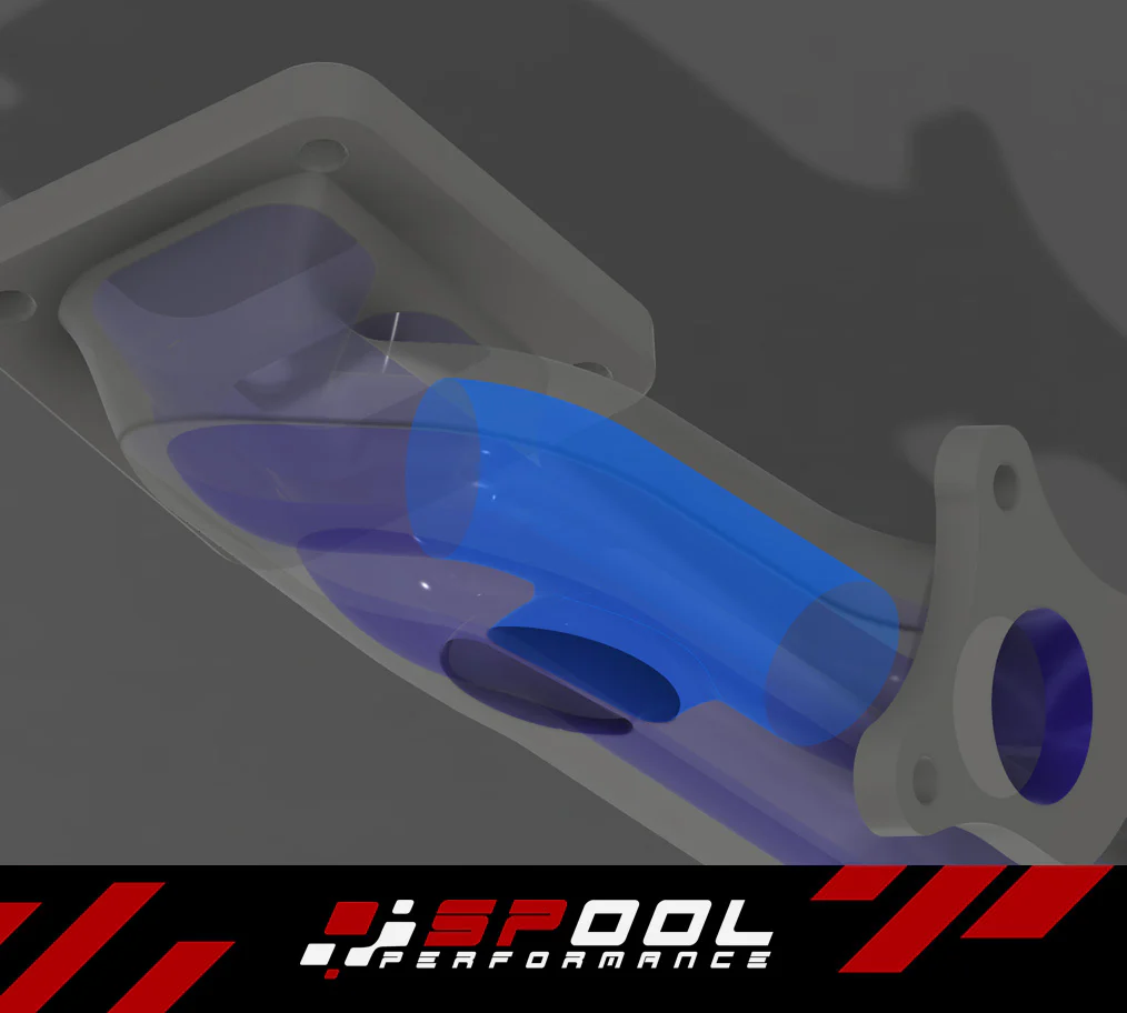 Spool Performance Billet Manifold A90 Supra 2 Port Top Mount Turbocharger Kit - Image 20