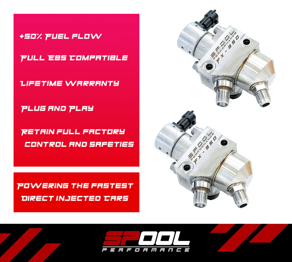 Spool FX-350 Upgraded High Pressure Fuel Pumps [S58] - Image 3