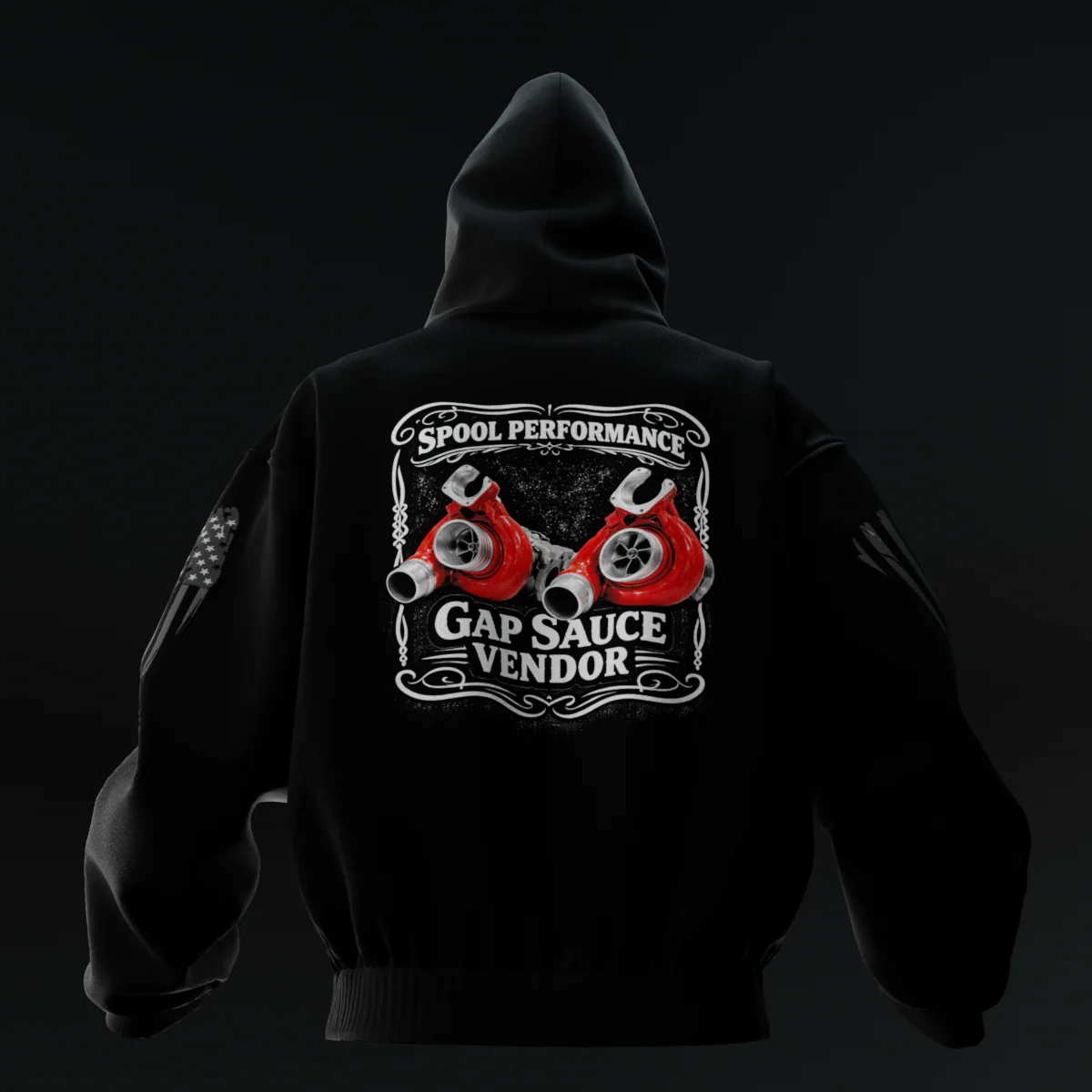 Spool Racewear – Gap Sauce Vendor Premium Hoodie - Image 3