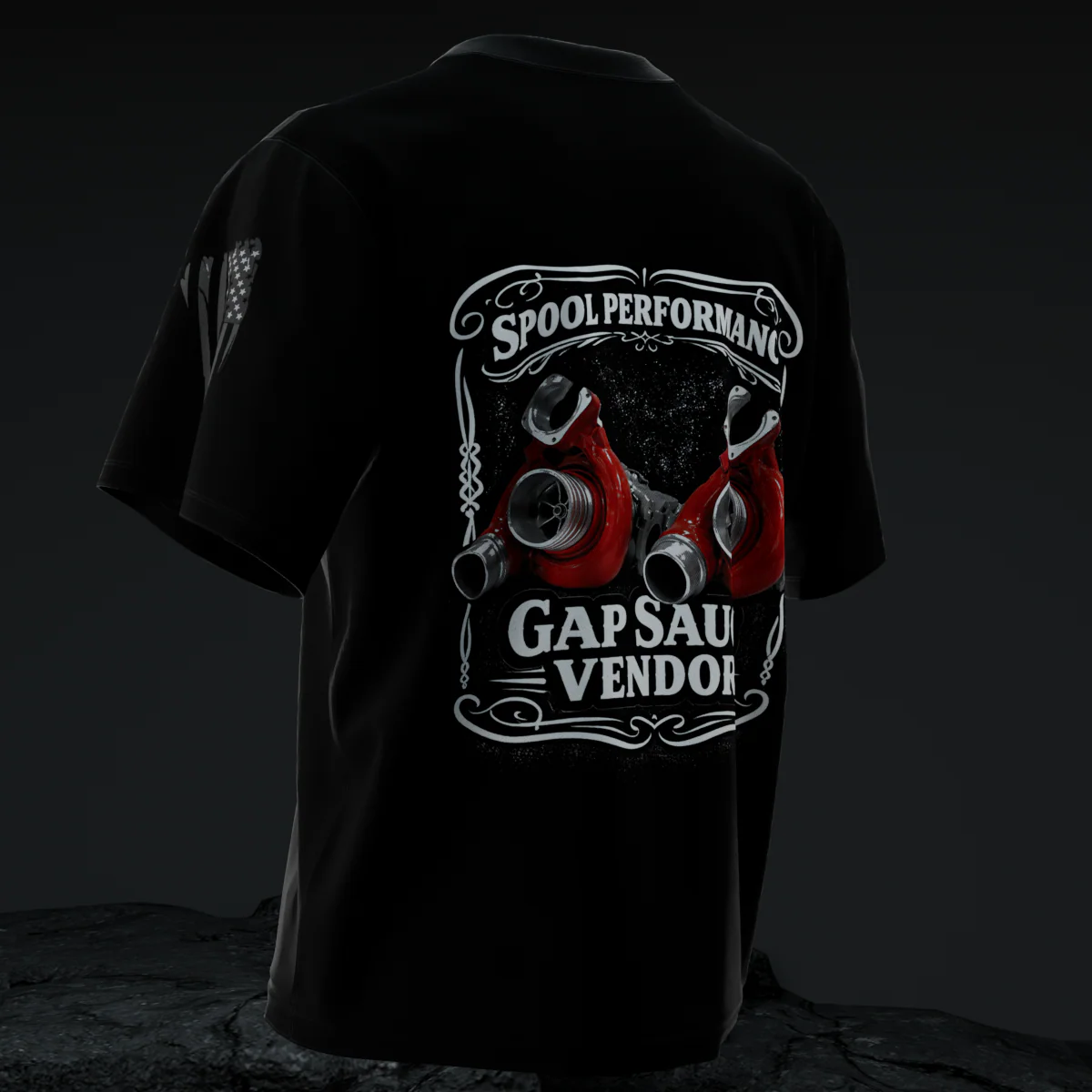 Spool Racewear – Gap Sauce Vendor Premium Short Sleeve - Image 3