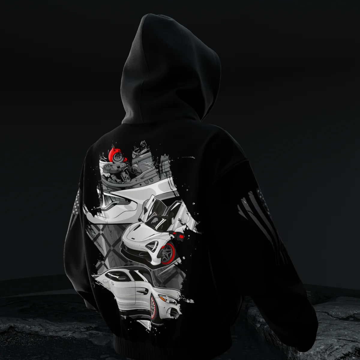 Spool Racewear – Motion Theory Premium Hoodie - Image 4