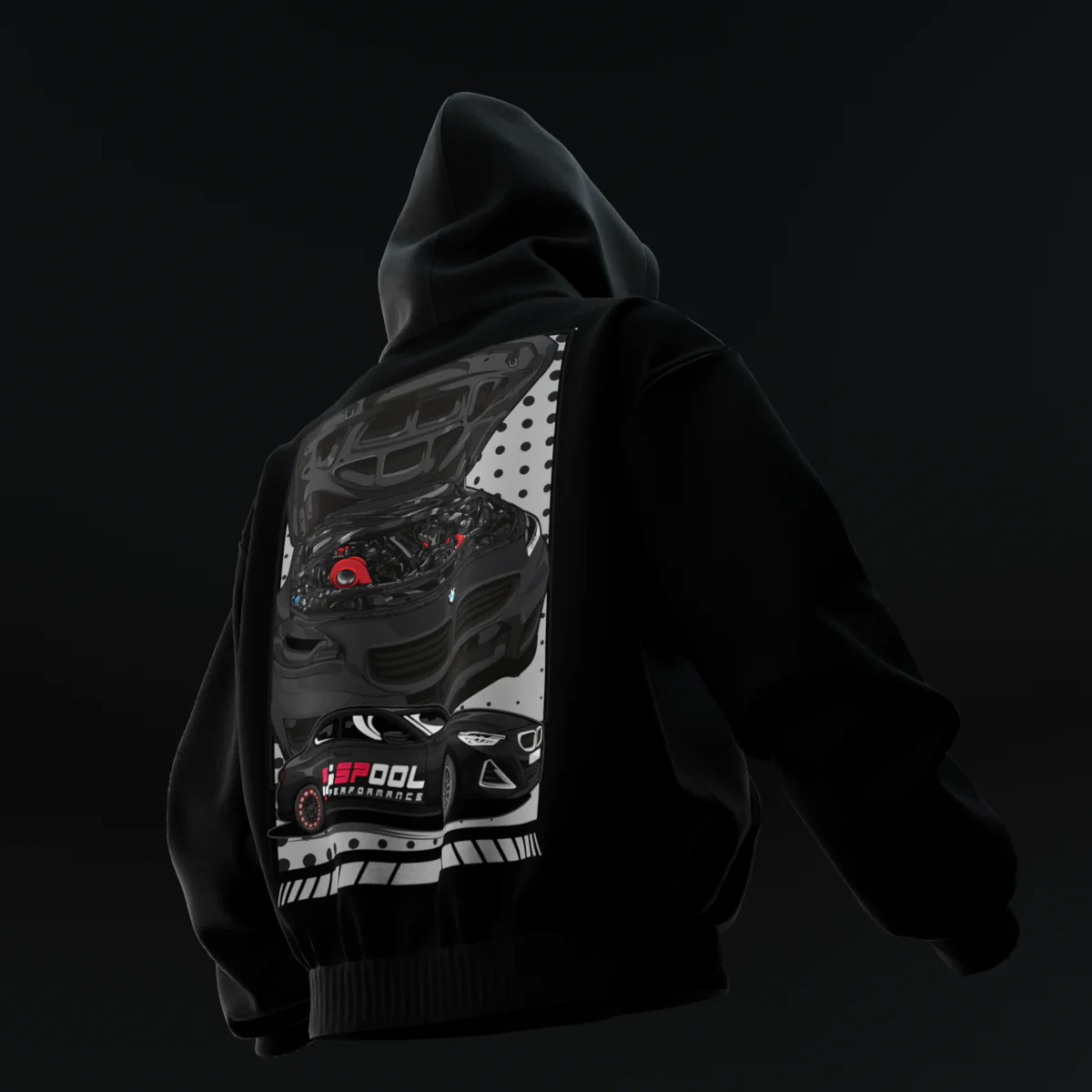 Spool Racewear – Street Spec Premium Hoodie - Image 3