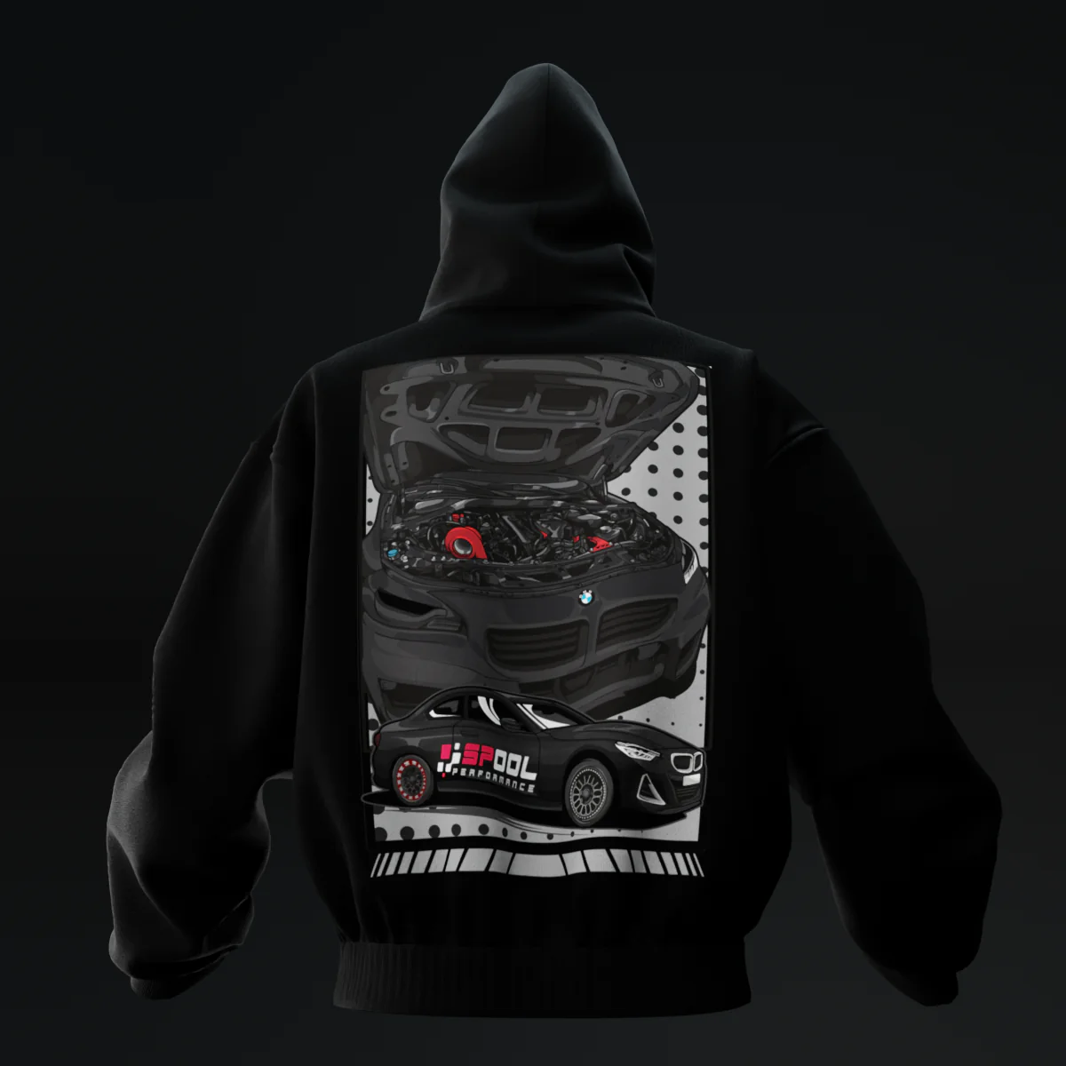 Spool Racewear – Street Spec Premium Hoodie - Image 4