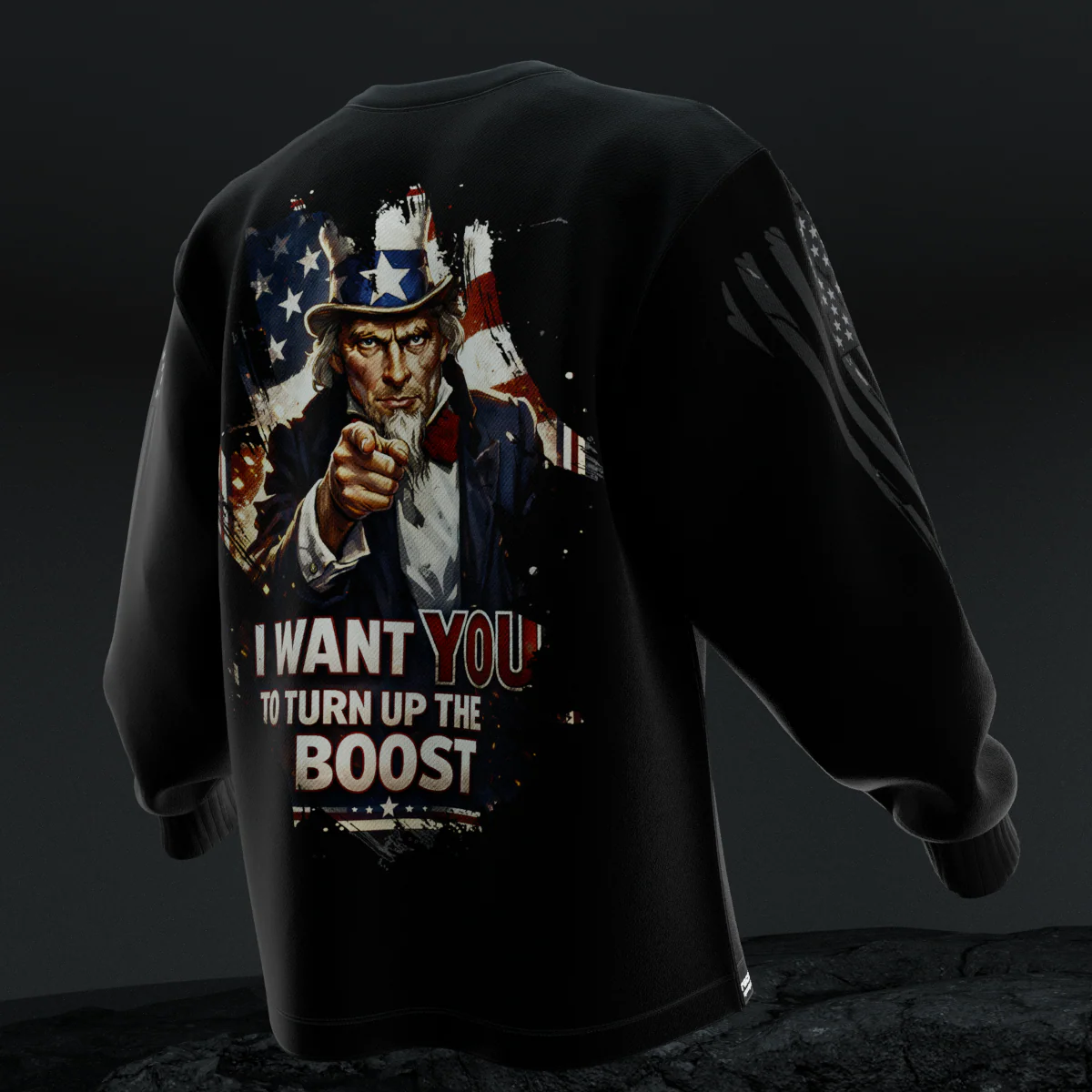 Spool Racewear – Turn Up The Boost Premium Long Sleeve - Image 3
